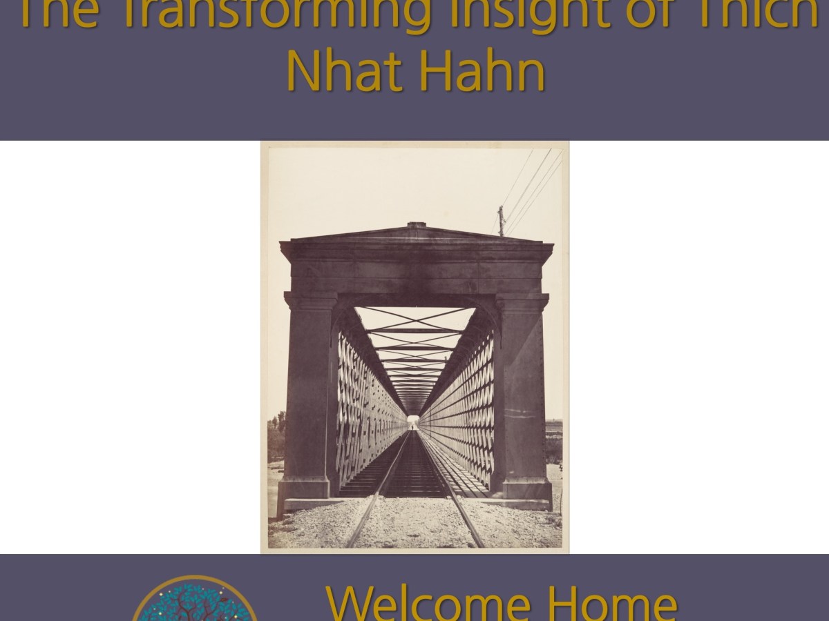 The Transforming Insight of Thich Nhat Hahn: a guided&nbsp;meditation